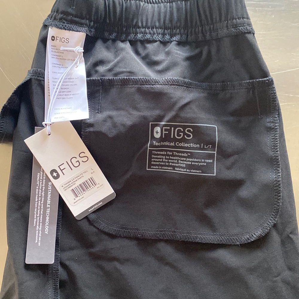 Figs FionLite tall tansen scrub pants. NWT.
